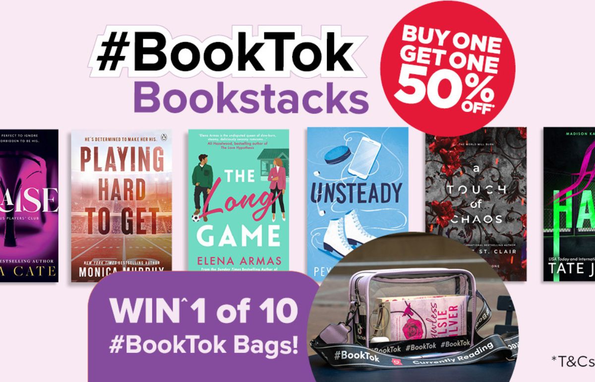 Buy One Get One 50% off #BookTok Bookstacks at Dymocks