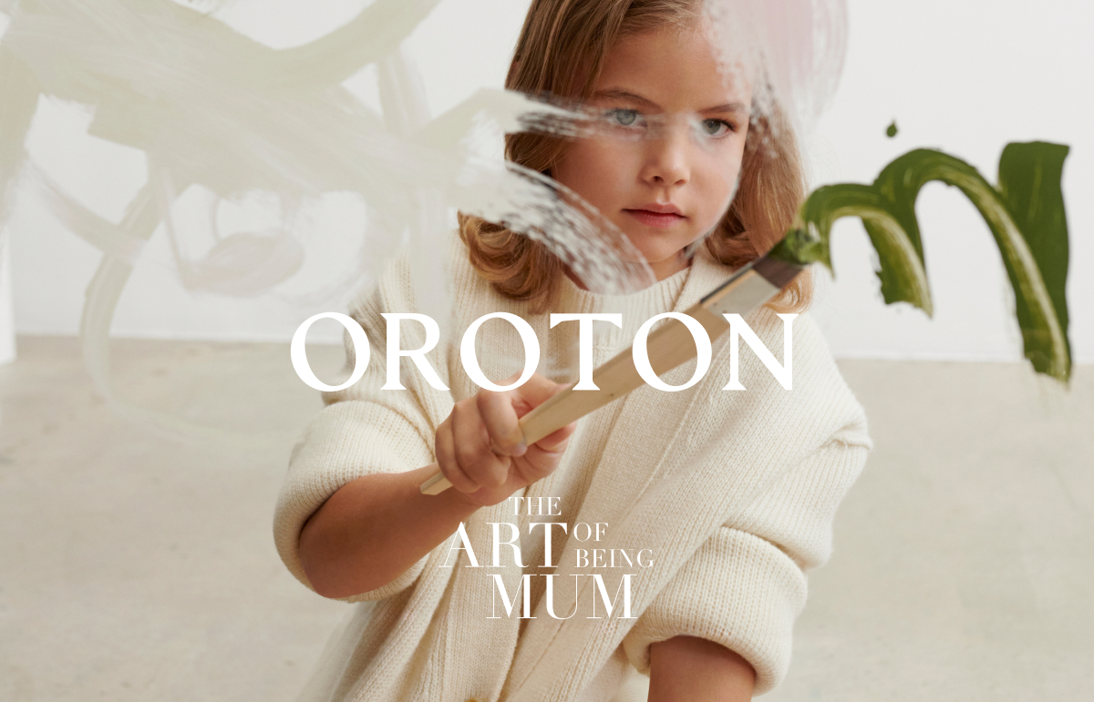 This Mother's Day, celebrate The Art of Being Mum with Oroton. 