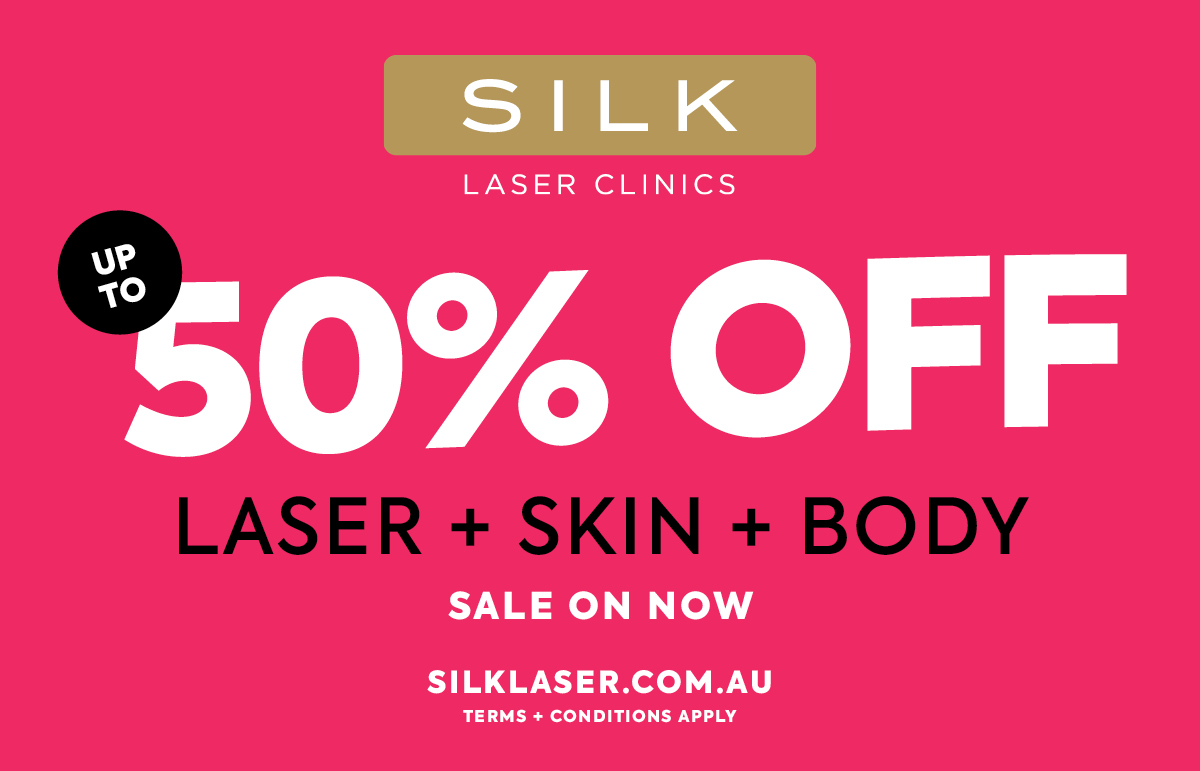 50% OFF Laser Hair Removal, up to 50% OFF Skin Treatments and up to 40% OFF Body Sculpting.